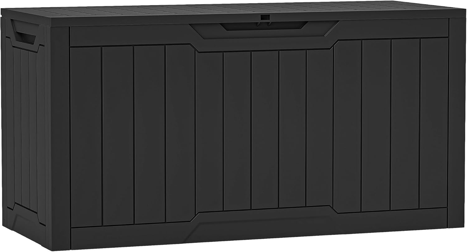 80 Gallon Resin Deck Box with  - Gardening Tools Images recension och pris