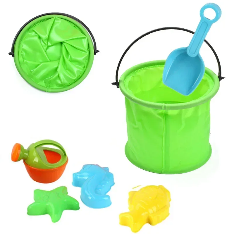 Beach Sand Bucket Toy  Collaps - Gardening Tools For Kids recension och pris