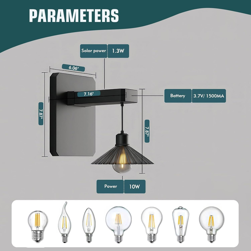 Hanging Wall Lantern Anti-Rust - Gardening Tools B&M recension och pris
