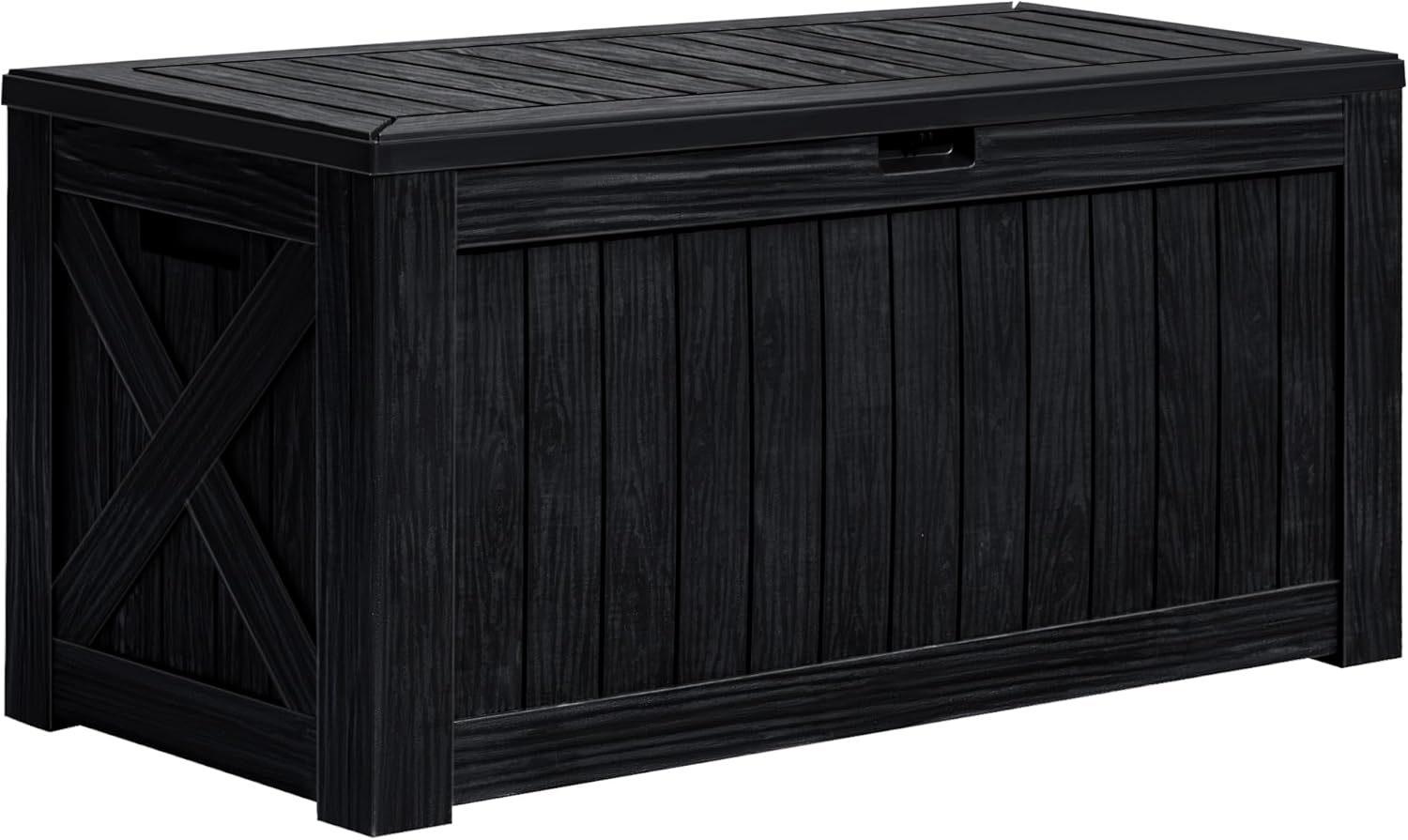 120 Gallon Deck Box with Wood  - Gardening Tools Images recension och pris