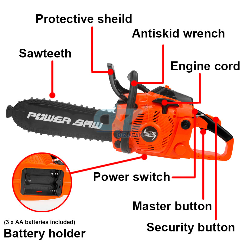 Kids Tools Power Chainsaws Ele - Gardening Tools For Kids recension och pris