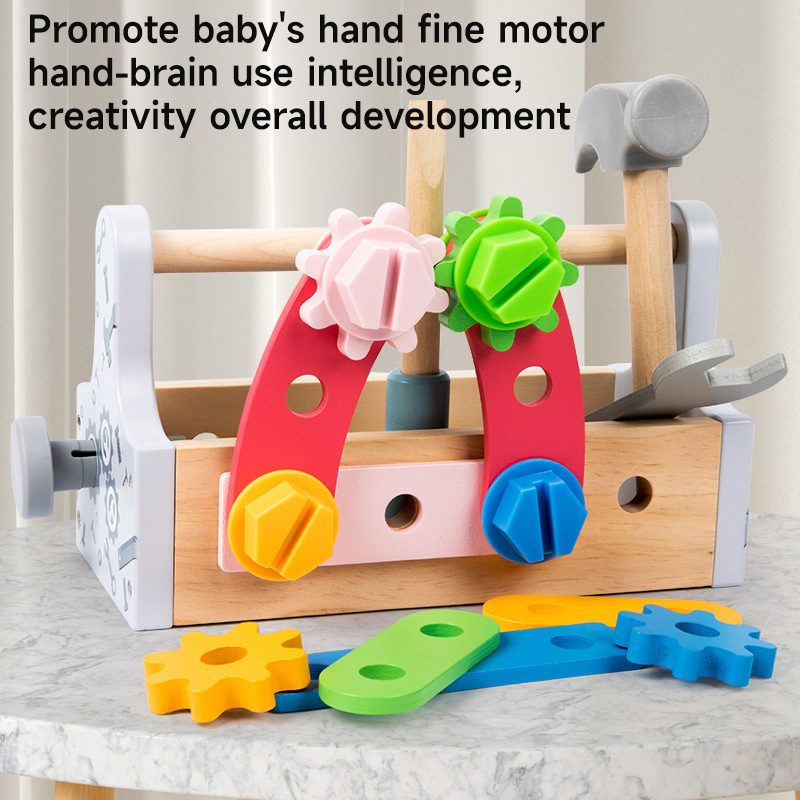 Children Toolbox Wooden Toys D - Gardening Tools For Kids recension och pris