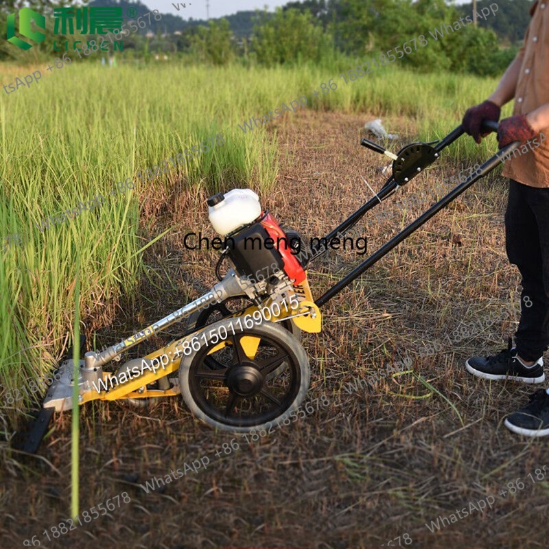 Hand-Pushed Lawn Mower Multifu - Gardening Tools Cutter recension och pris