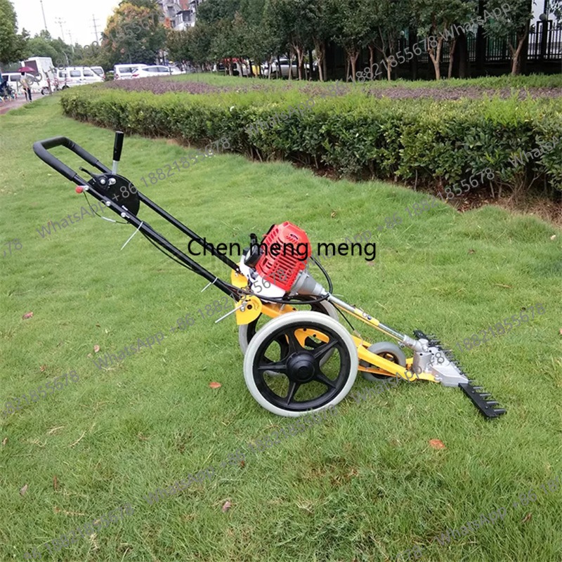 Hand-Pushed Lawn Mower Multifu - Gardening Tools Cutter recension och pris