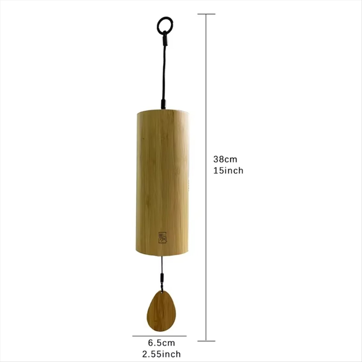 ABJX Bamboo Wind Chimes Windch - Gardening Tools B&M recension och pris