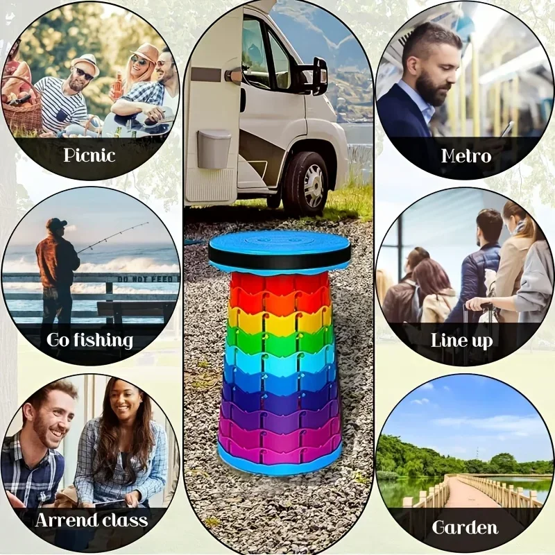 Rainbow Telescopic Camping Sto - Gardening Tool recension och pris