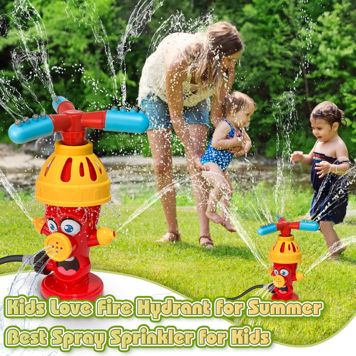 Hydrant Sprinkle Water Spray T - Gardening Tools For Kids recension och pris