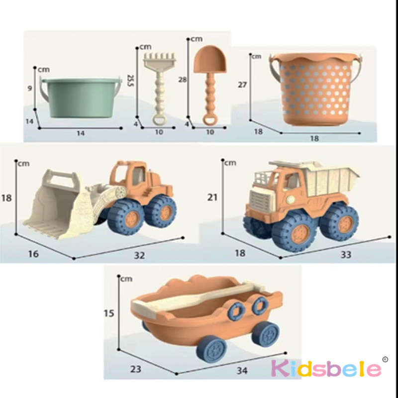 Beach Play Toys Children Porta - Gardening Tools For Kids recension och pris