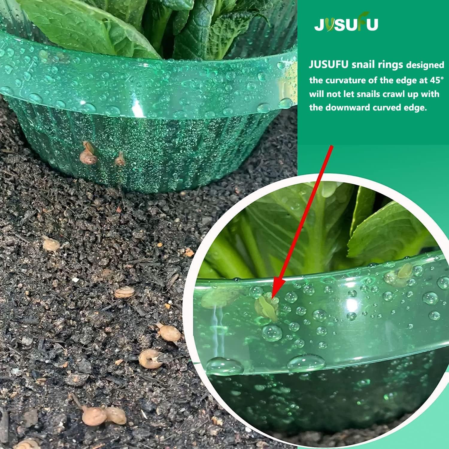 1/30pcs Plants Slug Protection - Gardening Tools Green recension och pris