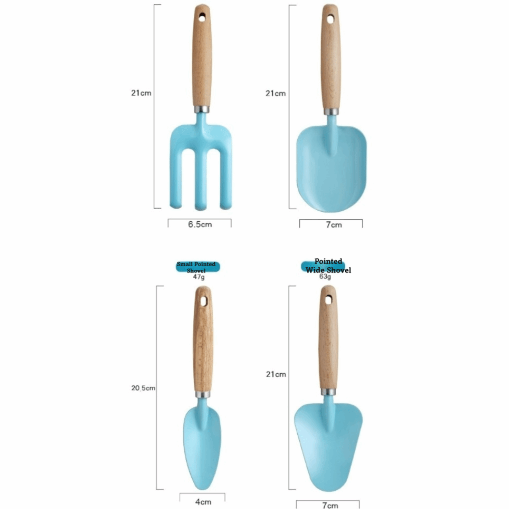 Colorful Kids Garden Tool Set  - Gardening Tools For Kids recension och pris