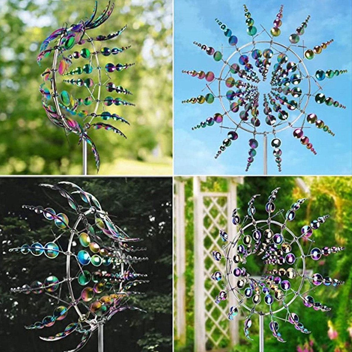 KSOL Magical Metal Wind Spinne - Gardening Tools B&M recension och pris