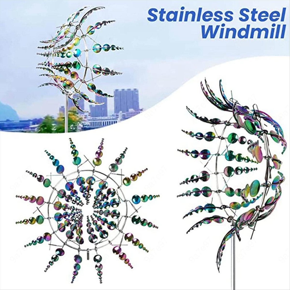KSOL Magical Metal Wind Spinne - Gardening Tools B&M recension och pris
