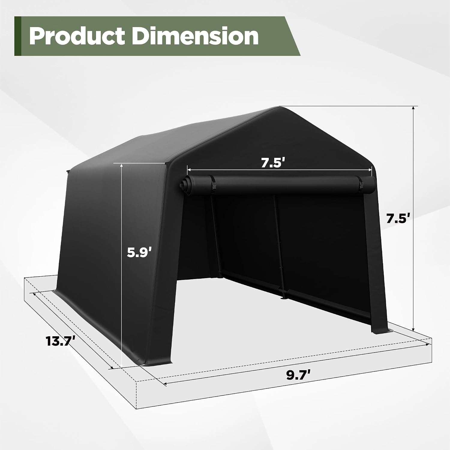 Portable Outdoor Storage Shed  - Gardening Tool recension och pris