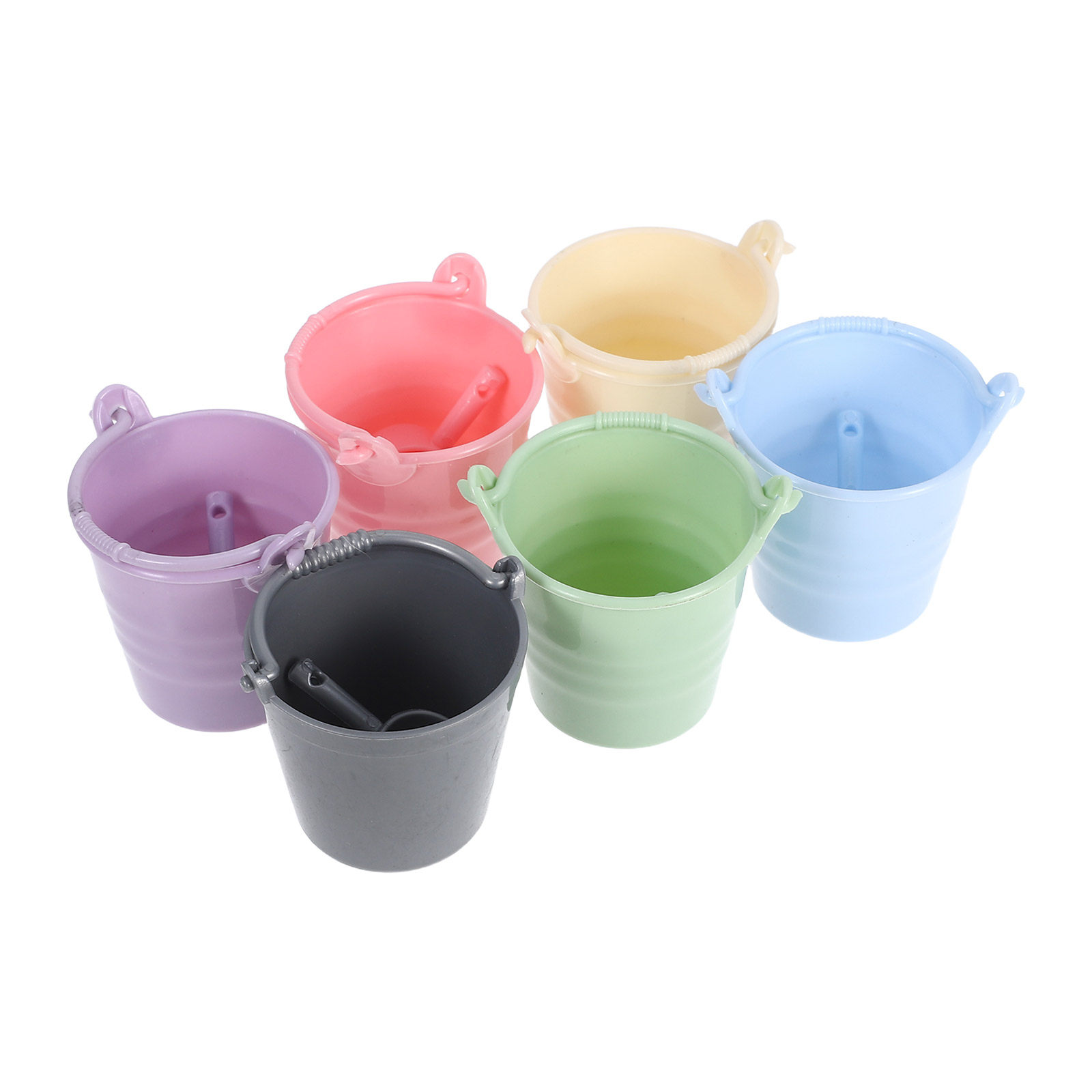 6Sets Miniature Buckets with L - Gardening Tools For Kids recension och pris